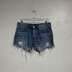 3x1  NYC Cut Off Denim Distress Shorts Sz 25 Photo 1
