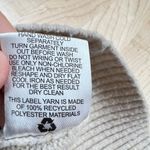 Pink Rose Sleeveless Beige Mock Neck Quarter Zip Sweater Vest Size Small Photo 7