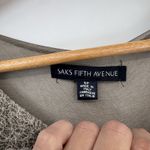 Saks 5th Avenue Saks Fifth Avenue Fairy Silk Top Womens Small Brown Lace Made in Italy Photo 4