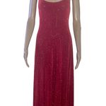 Kinaara Red Sparkly Evening Gown Size M Photo 0