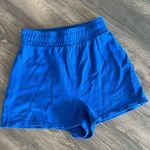 ZARA royal blue sweat shorts Photo 0