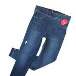 Spanx NWT 20203R Distressed Skinny in Medium Wash Pull-on Stretch Jeans S Photo 1