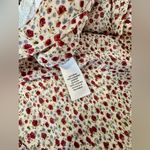 Maurice's Maurice’s Medium Lace Bib Floral Under Design Flowy Double Layered Tank Top M‎ Photo 4