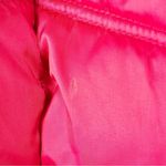 Nautica Red Faux Fur Trim Front Zipper Hoodie Zip Pocket Puffer Jacket Size XXL Photo 4