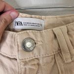 ZARA  tan cargo jeans Photo 2