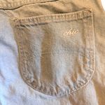 Vintage Chic High Rise Light Wash Denim Mom Shorts Y2K 90s Size 9 Small Photo 5
