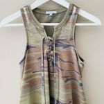 Z Supply Camo Dress Green Sz Small Photo 1