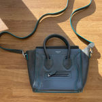 CELINE  Nano Luggage Tote Leather Handbag Made in Italy Photo 0