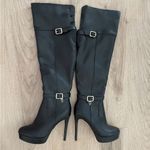 Thalia Sodi Black Women's Boots thigh high size 5.5 Photo 6