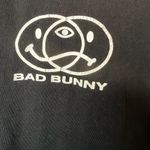 Bad Bunny Band Tee T Shirt Black Pink Fire Flames Size M Photo 2