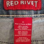 Red Rivet 11 33x30 Dark Flare Jeans Blue Size 33 Photo 1