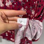 Lane Bryant NWT  Red Floral Cold Shoulder Blouse plus size 26/28 Photo 5