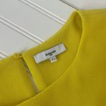 Suncoo Women’s Yellow Drop Waist Mini Dress Ruffles Sleeveless Loose Fit Size S Photo 5