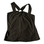 AUW  women's size medium sleeveless black blouse Photo 0