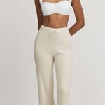 Good American Terry Rib Knit Wide Leg Pants. Size XL Photo 0