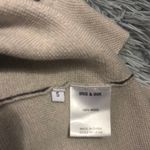 IRIS & INK Cream Sheath Dress Sleeveless Crew Neck Tan Photo 6