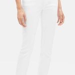 Eileen Fisher White System Organic Cotton Slim Ankle Jean - 2 - NWT Photo 0