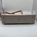 POLLINI Purse Beige & brown logo leather crossbody purse shoulder handbag 15x11 Photo 14
