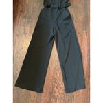 EXPRESS  Belted Black Minimalist Jumpsuit Size XS Photo 3