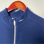 Kjus Women's Maxima Navy fleece full zip Jacket sz S Photo 2