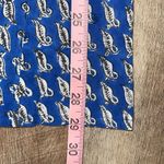 Unbranded Womens Bohemian Mirror Indian Pompom Tie Waist Flared Skirt Blue Small Photo 6