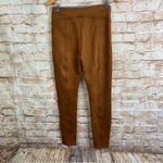 Spanx Faux Suede Leggings in Rich Caramel Size Medium Photo 5