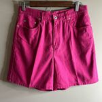 Liz Claiborne Vintage Liz wear pink linen shorts size 8 Photo 0
