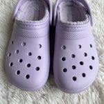 Crocs Classic Lined Clogs Lavender Size 9 Photo 1
