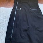 Style & Co Black Bodycon Zippered Pocket Work Dress Size 2P Photo 3