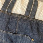 Denim Tote Bag with Pocket like new holds a lot Blue Photo 1