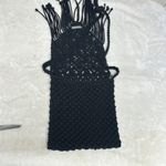 Rip Curl  Black Crossbody Bag with Fringe Accents Photo 4