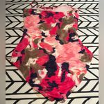 Tommy Bahama  abstract floral one piece swimsuit size 8 Photo 1