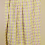 Topshop Seersucker Check Wrap Dress in Lime and Lilac-Multi size 6 Photo 1