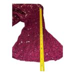 Gabby Skye Dress Size 18W Purple Lace Bell Sleeve. Photo 7