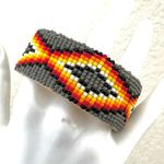 Native American Navajo Indian Hand Beaded Bracelet by Jacklyn Cleveland Photo 3