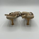 Colin Stuart  Suede Tan Suede Kitten Sling back Heels Size 6.5 B19A Photo 3