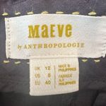 Maeve Anthropologie Essential Slim Kick Flare Pants Women’s 8 Black Trousers Photo 6