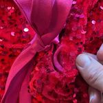 Women’s Pink Short Feather & Sequin One Shoulder Prom Party Dress Size 14 *READ Pink Photo 15