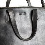 ABLE Black Leather Crossbody Tote Bag – Convertible & Top Handle Purse Photo 1