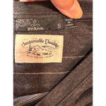 prAna Janey Dress Gray Striped Knit Jersey Knee Length Casual S Photo 1