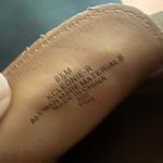 Calvin Klein NEW Luca Flats Loafers White Faux Leather Gold Logo Bangle Logo NEW Photo 6