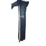 American Eagle  Jeggings Womens Size 4 Long Jeans Super Stretch Denim Distressed Photo 9