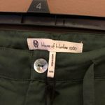 House of Harlow 1960 Milo Tencel Straight Leg Pants Army Green Size Medium Photo 2