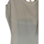 Spanx  Beige Crew Neck Stretch Nylon Blend Athletic Slimming Tank Top Women Sz M Photo 2