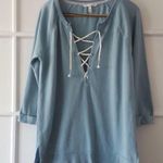 Victoria's Secret Lace Up Pullover Photo 0