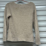 Barefoot Dreams CozyChic V-Neck Sweater Taupe Beige Soft Plush Women's Size M Photo 2