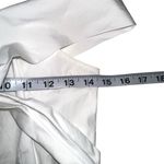 Marled By Olivia Culpo White Off The Shoulder Tie Front Shirt Dress XS Photo 6