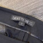 Lafayette 148 New York Black Wool Blend Boot Trouser Pants - Women's Size 2 Photo 4