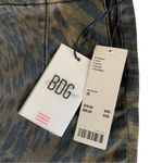 BDG Urban Outfitters Brown Multi Animal Print High Waist Ankle Zip Skinny Jeans Photo 3