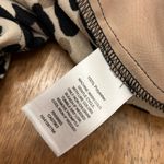 Halogen NWT  Tan Animal Print Leopard Short Sleeve V Neck Romper Size XL Photo 6